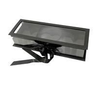 B Baosity Caja Mamá Cartón Letra Caja Flores Rellenable Papel Decorativa Duradera para Embalaje Floral Regalos Día de La Madre Fiestas Celebraciones, negro, Individual