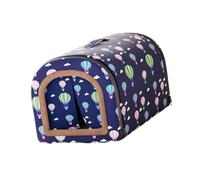 B Baosity Cama Cueva para Gatos, Tienda de Campaña para Mascotas, Caseta Portátil Resistente a La Intemperie, Caseta para Perros de 2 Maneras de Dormir, para Pa, Globo 50x40x34cm