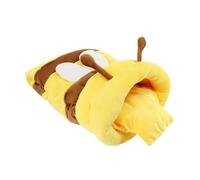 B Baosity Cama para Gatos Cueva Nido Mascota Almohadilla Extraíble Lavable Diseño Caricatura Material Terciopelo Cristal Adecuado para Gatos Pequeños Perros Peq, con Cojín