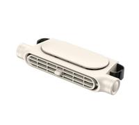 B Baosity Carro Ventilador Trasero Portátil con Cable USB Circulador Eléctrico de Aire Ventilador Universal Ajustable Adecuado para Conducción O, Blanco