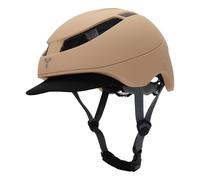 B Baosity Casco Ecuestre con Ventilación de Aluminio Espuma Ligera Dial de Ajuste Cómodo Revestimiento Lavable Adecuado para Ciclismo Equitación Profesional, MarrÓn