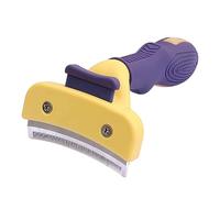 B Baosity Cepillo Autolimpiante para Mascotas Cepillo Peine Removedor de Pelo con Púas Finas de Acero Inoxidable Mango Antideslizante Apto para Perros Gat, 15,3 cm x 8,5 cm x 6,5 cm