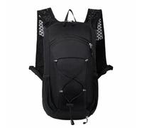 B Baosity Chaleco con Correas tables Ventilada | la Oxford impermeable Al Agua, Mochila Chaleco con Cordón Elástico, Transpirable, para Ciclismo, Running, excursionistas, Negro