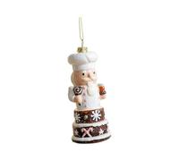 B Baosity Colgante Navideño Adorno Colgante Decorativo de de Navidad Ornamento Creativo Único Y Práctico Hecho de Material PP Adecuado para Sala de Estar, Panadero, Individual