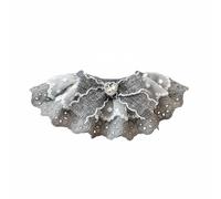 B Baosity Collar de Gato de Encaje con Accesorio de Lazo Bordados y Central en Forma de Corazón Cómodo y Práctico Adecuado para Fiestas Fotografías Uso Diario, L