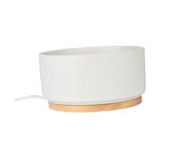 B Baosity Comedero con Agua Caliente de 16x8,2 Cm, de Cerámica, para Conejos, Y Gatos.