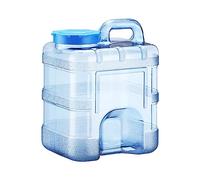 B Baosity Contenedor de Agua Portátil de PC Resistente con Asa Y Tapa Antiderrame Boca Ancha para Apto para Camping Excursiones Picnics Hogar Pre, 10L