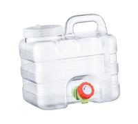 B Baosity Contenedor de Agua Portátil, Tanque de Agua Cuadrado de Material PC de Alimenticio, Contenedor de Agua