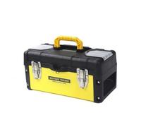 B Baosity Contenedor de Almacenamiento Utilitario Caja Organizador Estuche Maletín con Tapa con Bisagras y Cierre Fiable para Guardar Herramientas y Accesorios, 14 Pulgadas 35x17x17 Cm
