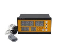 B Baosity Controlador de Temperatura Humedad Pantalla Digital Cableado Plástico Electrónico para Gestión Precisa del Incubación Adecuado para Granjas Avícolas, ZL-7918A