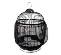 B Baosity Cubierta Malla Jaula Pájaro Protector Rejilla Elástica Transpirable Lavable Ajustable Antideslizante Adecuado para Dueños de Aves Limpieza de Interiores Decoración del Hogar, Negro, Negro