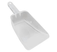 B Baosity Cuchara para Alimentación de Animales, Pala para Aves de Corral, Cuchara Versátil para Granjas Avícolas Al Aire Libre, Herramienta de Cultivo para Ove, Transparente 18.8x13.2x6cm