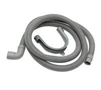 B Baosity de Drenaje de Codo Flexible con Soporte para Lavadora, tal como se describe, 2.5m