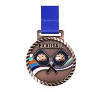 B Baosity de Pickleball Trofeo de Premiación Reconocimiento Decorativo Trofeo para Oficinas Aleación de Zinc Adecuada para Concursos Decoración de Hogar, Cobre
