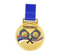 B Baosity de Pickleball Trofeo de Premiación Reconocimiento Decorativo Trofeo para Oficinas Aleación de Zinc Adecuada para Concursos Decoración de Hogar, Oro