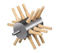 B Baosity Desplumadora de Pollo Máquina Extractora de Plumas con Diseño Desmontable Y Material Resistente Adecuada para La Remoción Rápida de Plumas en Aves de, 18 Dedos pequeños