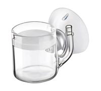 B Baosity Difusor de Acuario de Vidrio Reactor de CO2 con Cerámica Accesorio Controlador de Burbujas Kit con Ventosa Y Válvula en U Adecuado para Acuar, Diámetro 20mm