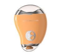 B Baosity Electric Nail Clip con Función de Recorte Automático Tool Eléctrica Compacta Resistente para Pulir Y Cortar Uñas de Almacenamiento de Residuos, Color Del Trigo