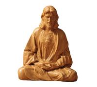 B Baosity Estatua Corazón de Jesús Figura Religiosa Católica Ornamento Escultura Cristiana Hecha en Resina Adecuada para Regalo Decoración de Hogar, 15cm