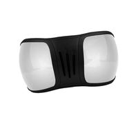 B Baosity Gafas para Equitación Protector Ocular para Equinos Gafas de Carreras y Deportes Montura Ligera de Correa Elástica Regulable y Ajuste, Negro Y Argentino