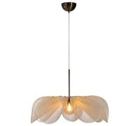 B Baosity Lámpara de Techo Decorativa Lámpara Colgante Plafón Pantalla en Inspiración Flor Abierta Acabado Neutro Que Combina con Madera Piedra Adecuada para, 60CM