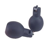 B Baosity Los Silbatos de La Mano de 2pcs, Los Entrenadores de Los Entrenadores para Los Entrenadores de La Escuela en Casa, Los árbitros, Negro