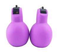 B Baosity Los Silbatos de La Mano de 2pcs, Los Entrenadores de Los Entrenadores para Los Entrenadores de La Escuela en Casa, Los árbitros, PÚrpura