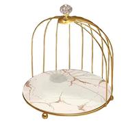 B Baosity Organizador de Cosméticos Rack Metálico para Perfume Bandeja para Joyería Expositor Decorativo Atractivo Adecuado para Dormitorio Baño Sala de Estar