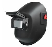 B Baosity Pantalla Facial Protector para Soldador con Lente Doble Material Resistente al Visera Movible Banda Ajustable Adecuado, Máscara De Soldadura OTS Montada En La Cabeza