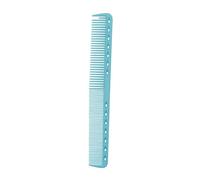 B Baosity Peine de Peluquería Profesional para Estilistas Diseño Corte Cepillado Uso Portátil Firme PC Agarre Cómodo Adecuado para con Cabello Grueso, Azul