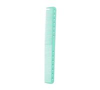 B Baosity Peine de Peluquería Profesional para Estilistas Diseño Corte Cepillado Uso Portátil Firme PC Agarre Cómodo Adecuado para con Cabello Grueso, Verde