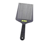 B Baosity Peine Plano Guía Profesional con Nivel Burbuja y Dientes Lijados Herramienta para Cortes de Cabello Uniformes Adecuado para Hombres Estilistas