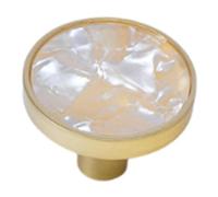 B Baosity Perilla decorativa para cajón de armario, ideal para cocina y sala de estar, Blanco