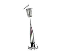 B Baosity Pesca Gancho Portátil de Acero Fácil de Usar Gancho para Angler Gancho de Cebo para Octópodos Gancho de Jaula para Cangrejos Adecuado para Act, 31x6cm