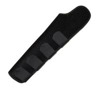 B Baosity Protector Envoltura Guardián Profesional Neopreno Resistente Fácil de Colocar Adecuado para Clásica Mantenimiento Establos, Negro