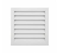 B Baosity Rejilla Impermeable para Pared Ventilación Persiana Difusor Aleación de Aluminio con Marco Reforzado Resistente Óxido Acabado con Pintura al Horno, 550 550