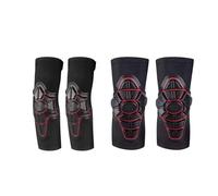 B Baosity Rodilleras para Niños, Coderas, Protectores de Protección, Conjunto de Equipo de Protección Transpirable, Almohadillas de Manga para Niñas, Niños, Dep, Rojo