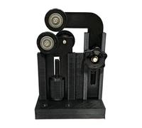 B Baosity Soporte para Caña de Pescar Accesorio de Máquina de Enrollado Herramienta Profesional para Bricolaje Parte para Reparación Y Modificación Fabricado E, 10 Cm a 11 Cm