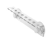 B Baosity Soporte para Coral Acuario Doble Ventosa Soporte Acrílico Fila Alineada Transparente Fácil de Colocar Estructura Ligera Seguro y Estable Apto para, 8 Hoyos