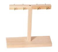 B Baosity Soporte para de Uñas Expositor de Paletas de Color de Uñas Organizador de Tips Falsos Práctico en Madera Resistente Apto para Escritorio Saló, T 19.8x6x19.5cm