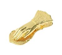 B Baosity Sujetapapeles Vintage Clip Papel Retro Metal Artesanal para Página Accesorio Libro Y Decoración Diario Adecuado para Regalo Cumpleaños, Oro