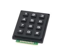 B Baosity Teclado Matricial Módulo de Interruptor de Teclado de Tipo Teléfono Repuesto Resistente en PP Teclado de Numérico Adecuado para, 12 Llaves 4x3