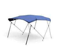 B Baosity Toldilla Marina Canopy para Barco Bimini Techo Cubierta Protector Impermeable con Estructura de Acero Inoxidable y, Toldo De Proa De Cuatro Travesaños 220 X 180 X 135 Cm
