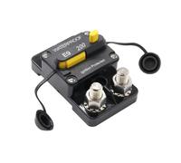 B Baosity Vehicle Circuit Breaker Disyuntor Automotriz Cortacorriente Interruptor Resettable Manual 200A Impermeable con Palanca Visible Protección Contra