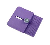 B Baosity Vinilo Instrumento de Guía de Borde Ajustable Soporte Metálico Antideslizante Escala Milimétrica Adecuada para Personal de Mantenimiento Decoración, Morado, Herramienta De Corte A