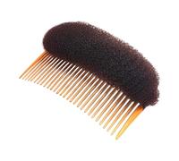 B Baosity Volume Bump Hair Piece para Dar Volumen al Cabello Inserto Invisible de Clip para Peinados Herramienta para Estilismo y Levantamiento de Raíces, MarrÓn, L