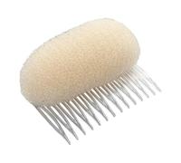 B Baosity Volume Bump Hair Piece para Dar Volumen al Cabello Inserto Invisible de Clip para Peinados Herramienta para Estilismo y Levantamiento de Raíces, Blanco, L