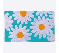 B BARCELOHOGAR Alfombra Margarita - 10 Celeste, 50x80 cm