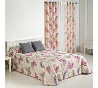 B BARCELOHOGAR Barcelo Hogar Colcha Edredon Invierno 105 cm. Edredones Nordicos Tacto Plumon. Invierno. Hipoalergencio y Antiacaros. Microfibra Extra Suave. Estampado Reversible. Divinity