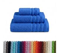 B BARCELOHOGAR Juego 3 Toallas Diamante Rizo